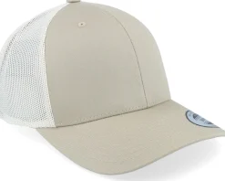 2 tone Palekhaki/Birch Retro Trucker - Yupoong