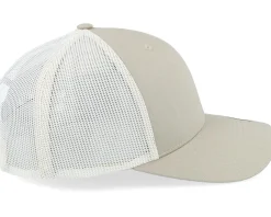 2 tone Palekhaki/Birch Retro Trucker - Yupoong