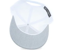 112 Tri Black/White/Heather Grey Trucker - Richardson
