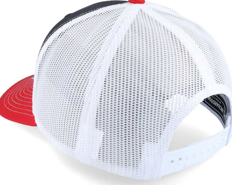 112 Tri Black/White/Red Trucker - Richardson