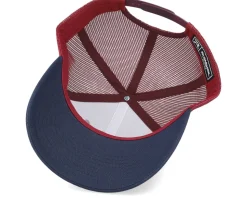 112 Tri Heather Grey/Cardinal/Navy Trucker - Richardson