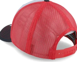 112 Tri Heather Grey/Red/Black Trucker - Richardson