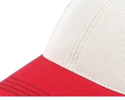 111 Tri Stone/Black/Red Trucker - Richardson