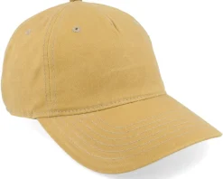 436 Waxed Cotton Dark Tan Dad Cap - Richardson
