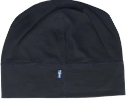 Abisko Lite Wool Black Beanie - Fjällräven