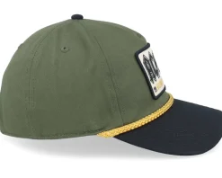 Acdc Roscoe Army Green/Black A-Frame Adjustable - American Needle