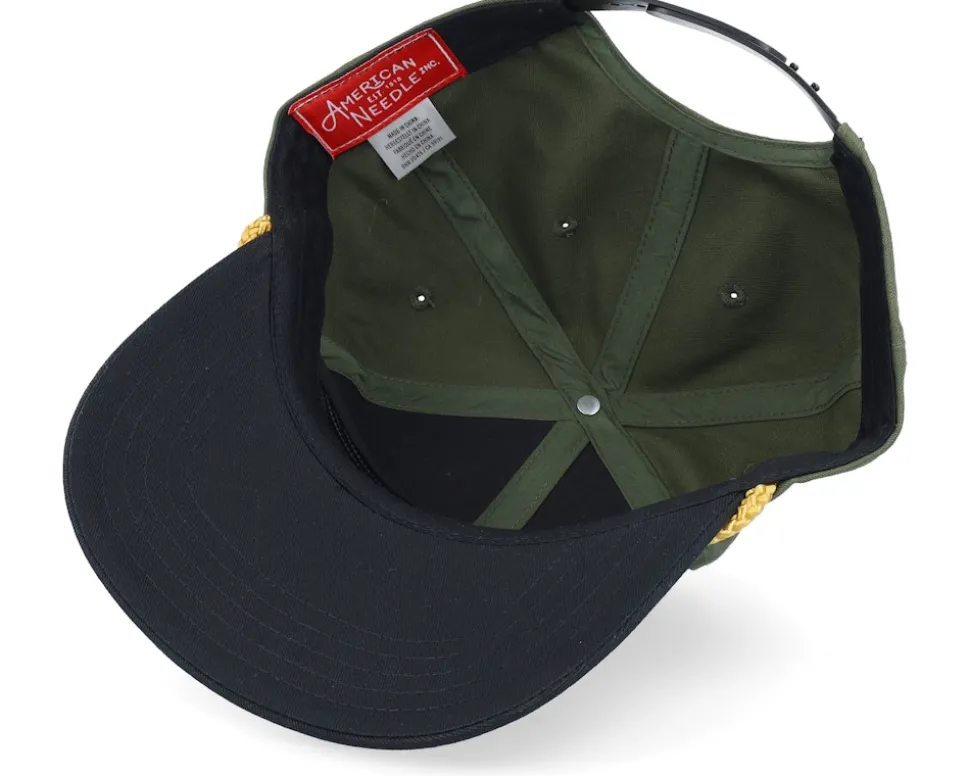 Acdc Roscoe Army Green/Black A-Frame Adjustable - American Needle