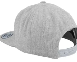Ace Hearts Spades Clubs Heather Grey Snapback