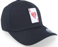 Ace Of Hearts Black Flexfit - Iconic