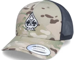 Ace Of Spades Multicam Trucker - Iconic