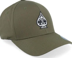 Ace Of Spades Olive Flexfit - Iconic