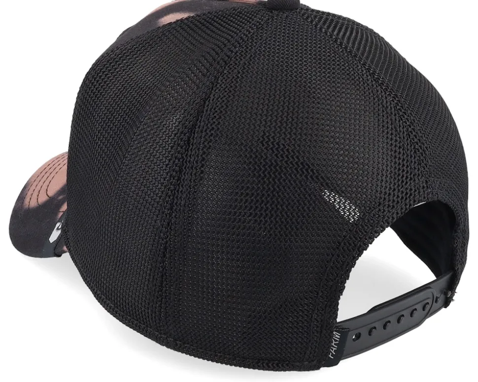 Acid Panther Tie Dye Black Trucker - Goorin Bros.