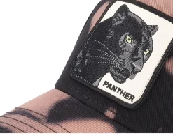 Acid Panther Tie Dye Black Trucker - Goorin Bros.