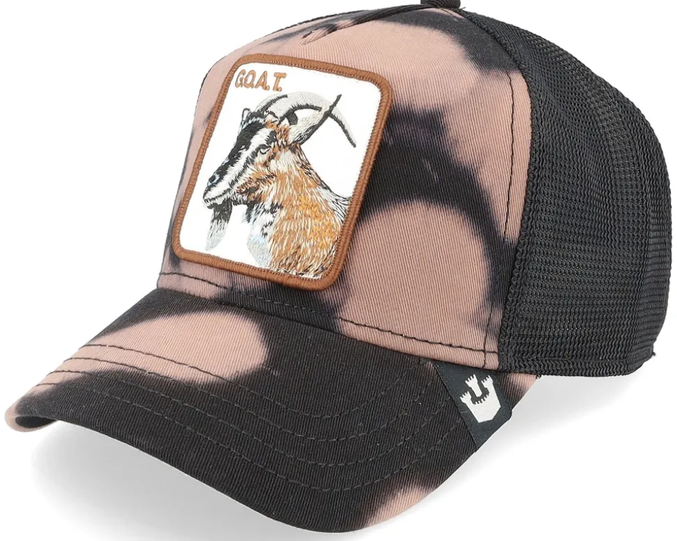 Acid Panther Tie Dye Black Trucker - Goorin Bros.