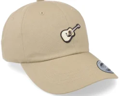 Acoustic Guitar Patch Khaki Dad Cap - Abducted