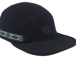 Adiv Boundary Camp Cap Black 5-Panel - Billabong