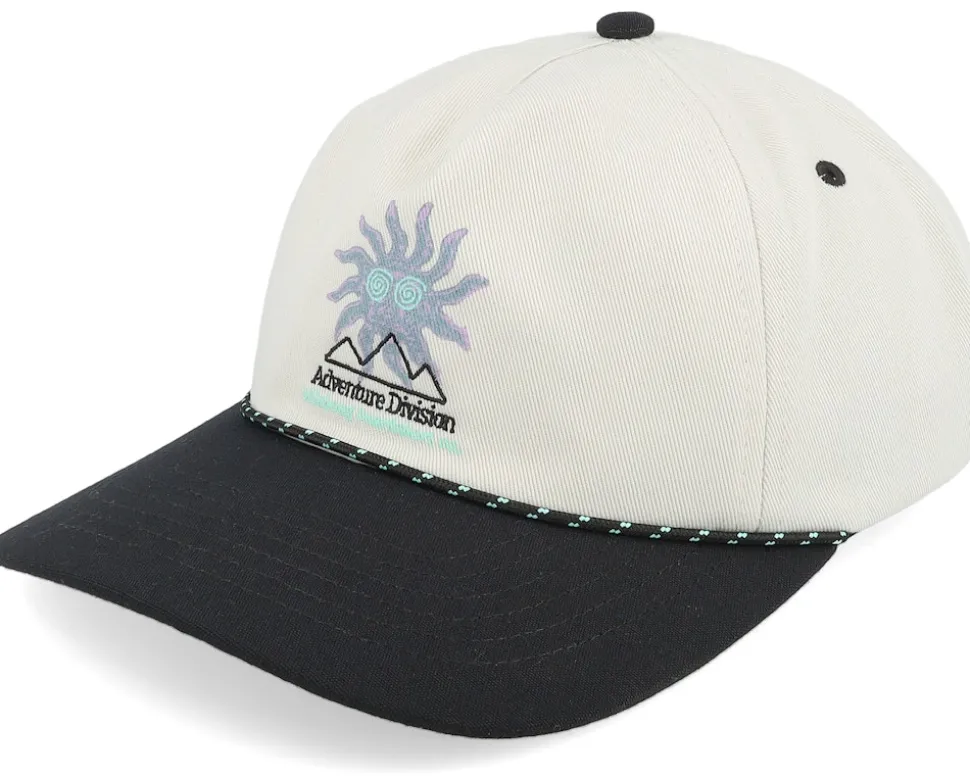 Adiv Vintage Khaki Strapback White/Black Adjustable - Billabong
