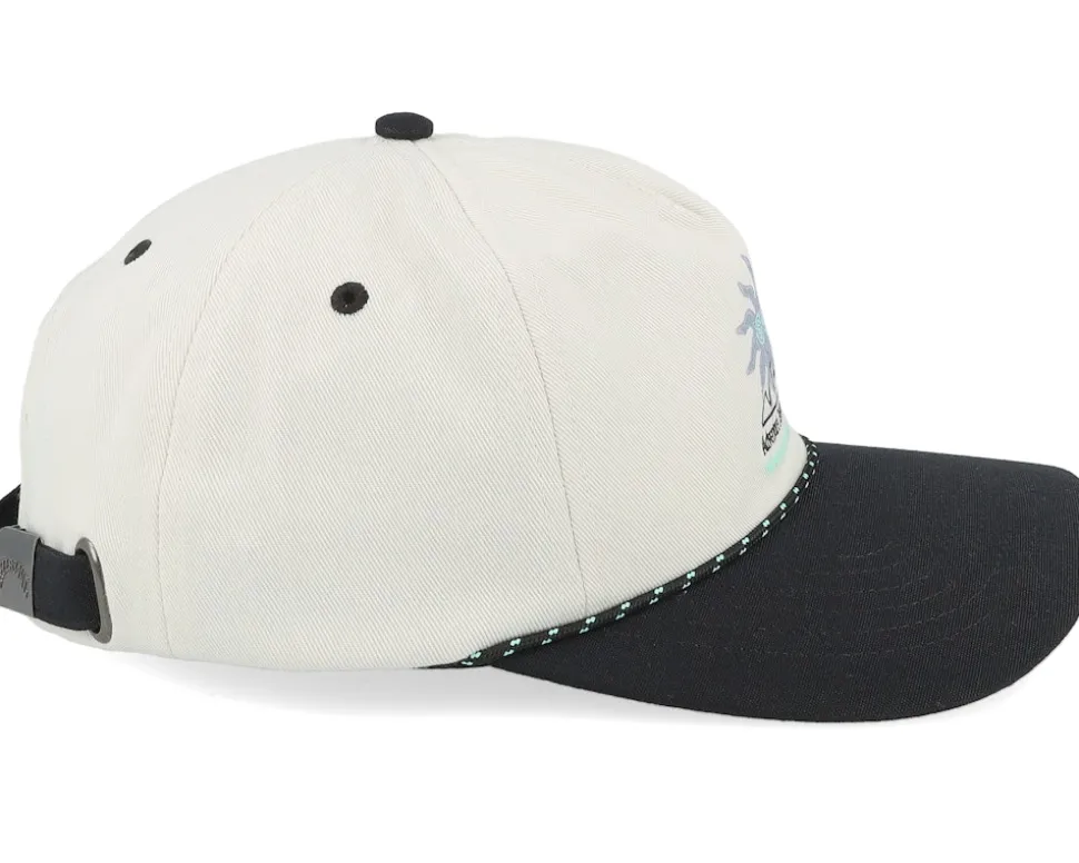 Adiv Vintage Khaki Strapback White/Black Adjustable - Billabong