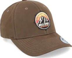 Adventure Awaits Patch Waxed Brown Adjustable - Wild Spirit