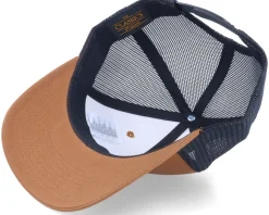 Adventure Awaits Sunset Caramel/Black Trucker - Wild Spirit