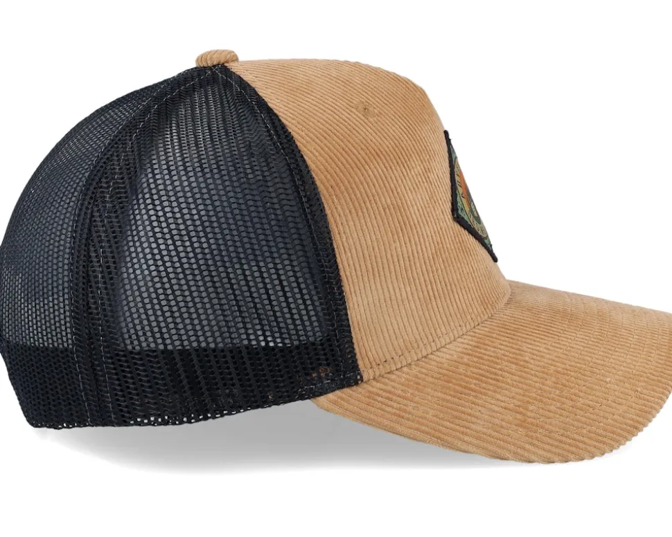 Adventure Begins Here Cord Caramel/Black A-frame - Wild Spirit