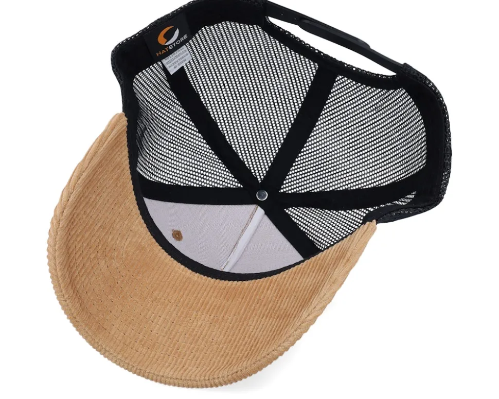 Adventure Begins Here Cord Caramel/Black A-frame - Wild Spirit