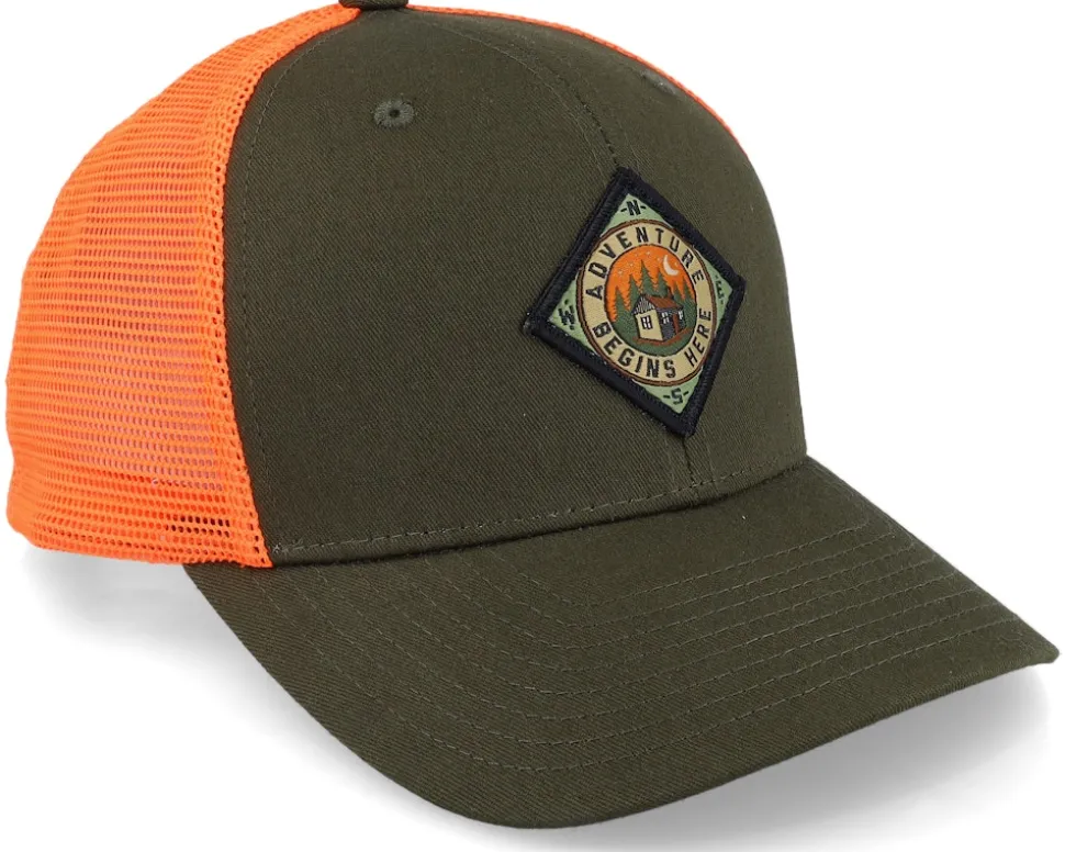 Adventure Begins Here Dark Mash/Orange - Wild Spirit