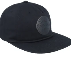 Adventures Expeditions Black Patch Black Rope Snapback - Wild Spirit