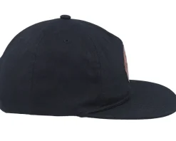 Adventures Expeditions Brown Patch Black Rope Snapback - Wild Spirit