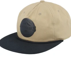 Adventures Expeditions Brown Patch Black Rope Snapback - Wild Spirit