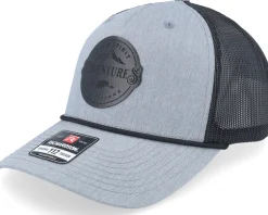 Adventures Expeditions Heather Grey/Blk Rope A-Frame Trucker - Wild Spirit