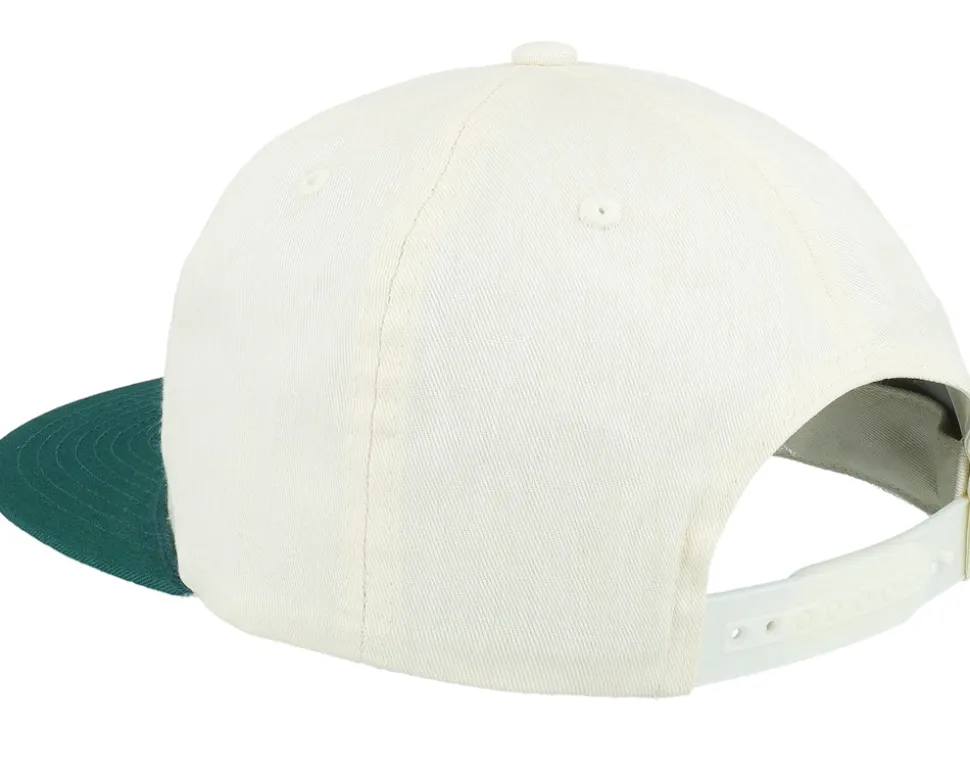 Adventures Expeditions Patch Ivory/Green Rope Snapback - Wild Spirit