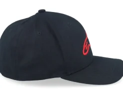 Ageless Curve Black/Red Flexfit - Alpinestars