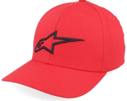 Ageless Curve Red/Black Flexfit - Alpinestars