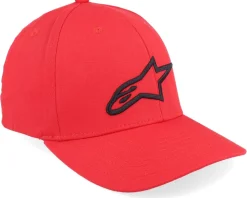 Ageless Curve Red/Black Flexfit - Alpinestars