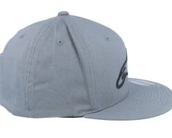 Ageless Flat Hat Charcoal/Black Fitted - Alpinestars
