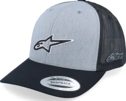 Ageless Outline Hat Grey Heather/Black Trucker - Alpinestars