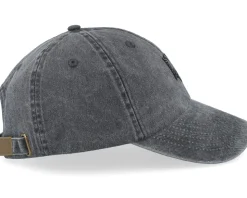 Albanian Eagle Patch Black Washed Dad Cap - Iconic