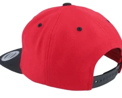 Albanian Eagle Patch Red/Black Snapback - Iconic