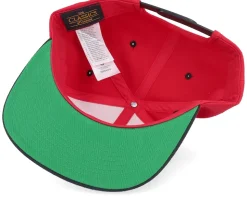 Albanian Eagle Patch Red/Black Snapback - Iconic