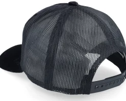 Albanian Eagle Patch Velvet Black Trucker - Iconic