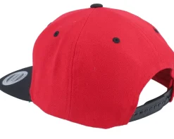 Albanian Eagle Shield Patch Red/Black Snapback - Iconic