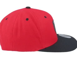 Albanian Eagle Shield Patch Red/Black Snapback - Iconic