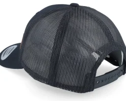 Albanian Small Eagle Patch Black Trucker - Iconic