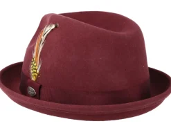 Alfredo Bordeaux Fedora - Headzone