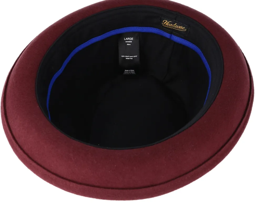 Alfredo Bordeaux Fedora - Headzone