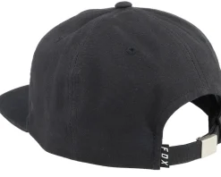 Alfresco Hat Black Strapback - Fox