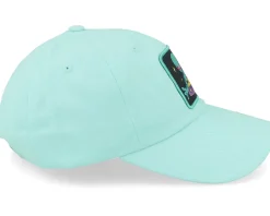 Alien Space Pizza Patch Diamond Blue Dad Cap - Abducted