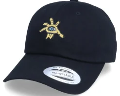 All Seeing Eye Hand Black Dad Cap - Abducted