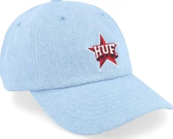 All Star 6 Panel Cv Hat Light Blue Dad Cap - HUF